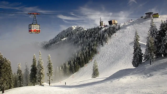 Ski slope from Valea Prahova.  PHOTO gds.ro
