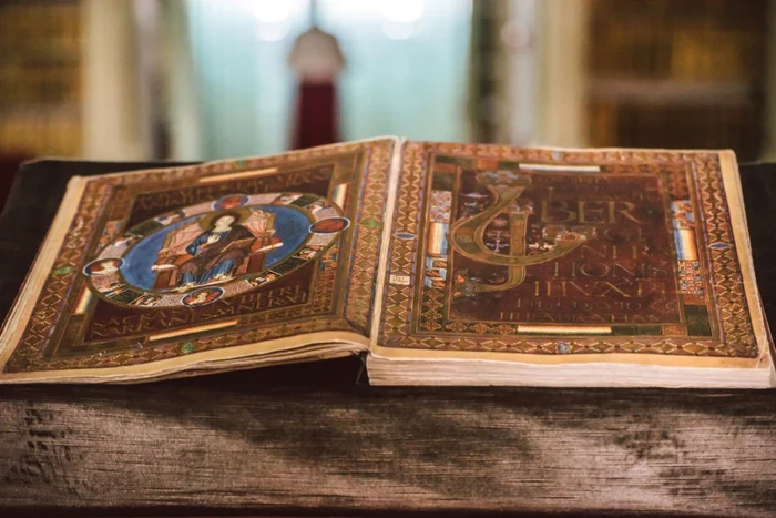 Copy of the Codex Aureus manuscript PHOTO The truth