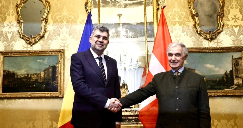 Ciolacu, discussions regarding the population affected by the conflicts in Ukraine and the Gaza Strip with the Grand Chancellor of the Order of Malta