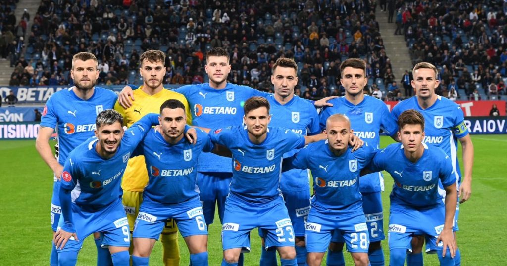 Craiova University, draw with Cluj University (2-2) in the Superleague