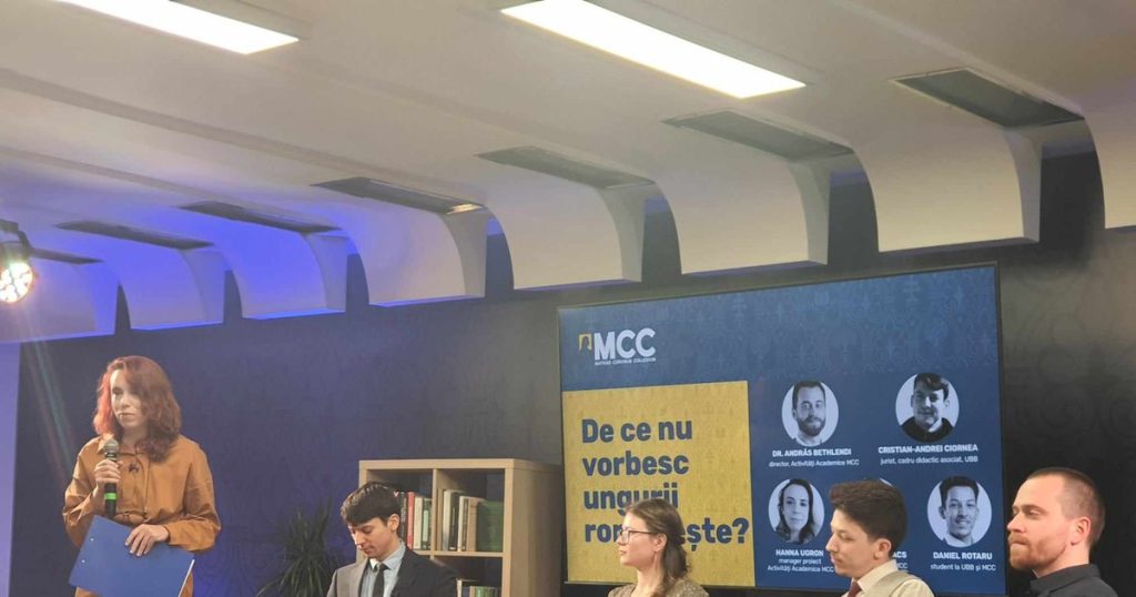 Why don't Hungarians speak Romanian?  "It's a myth, a prejudice to think that they don't want to learn the language"