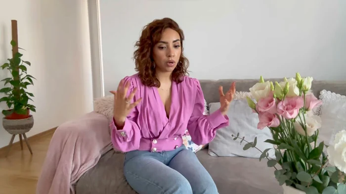 Yelna fell hopelessly in love with everything Romania means.  PHOTO: Video capture