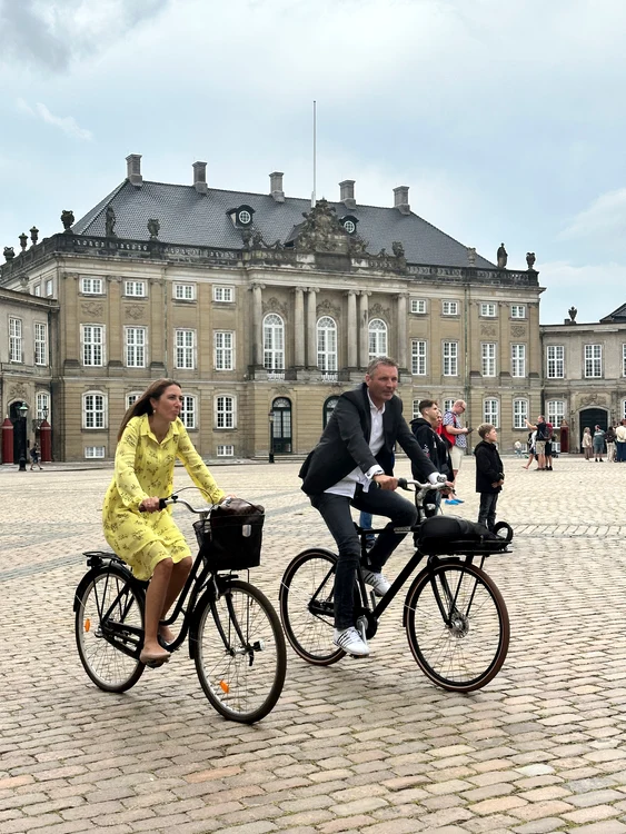 Copenhagen, one of the bicycle cities.  PHOTO: Rareș Beșliu
