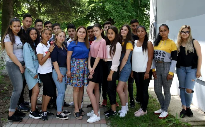The teacher also opened a literacy workshop in the school PHOTO personal archive