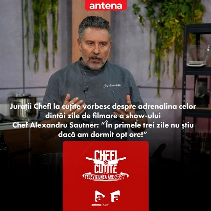 Chef Alexandru Sautner, Facebook photo