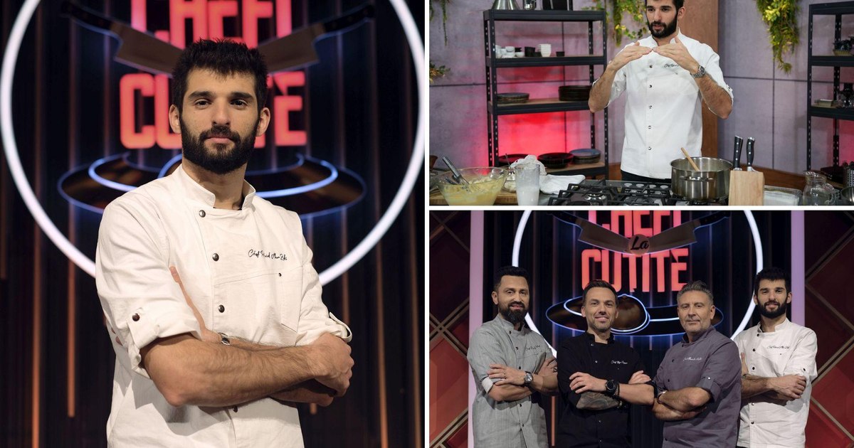 Chef Richard Abou Zaki, the judge of "Chefs at knives", has an impressive life story: "I cried for eight months"