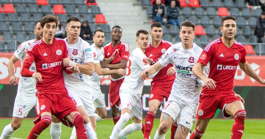 FC Hermannstadt defeated Oţelul Galati 4-1 in the Super League