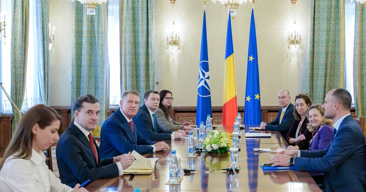 Iohannis, meeting with the president of the EIB.  What topics were covered