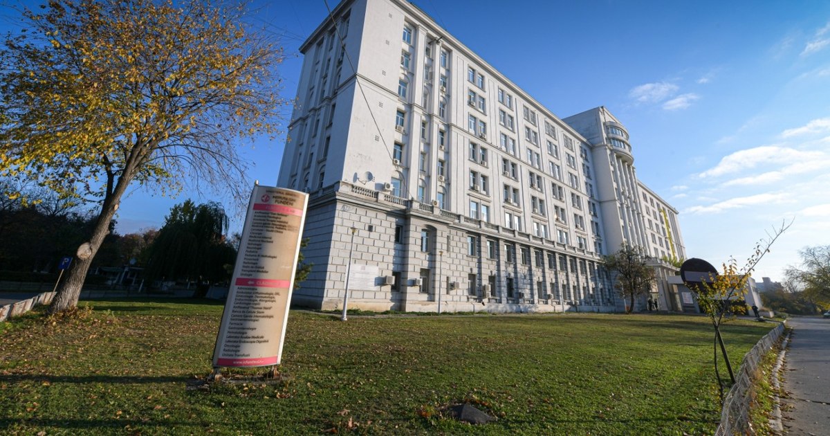 New building for the Fundeni Clinical Institute.  It will cost 500 million euros and will be ready in three years