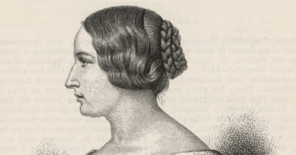 Princess Elena Ghica, the first Romanian on Mönch Peak in the Swiss Alps (4,107 m), where she planted the Wallachian flag