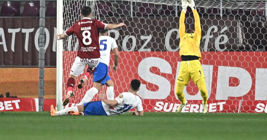 Rapid could no longer keep up.  After outclassing the FCSB leader 4-0, the Giulești team succumbed to the champion