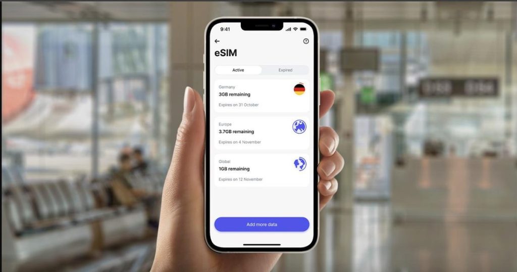 Revolut launches eSIM, which allows access to mobile data without the need for a physical SIM.  How much does it cost