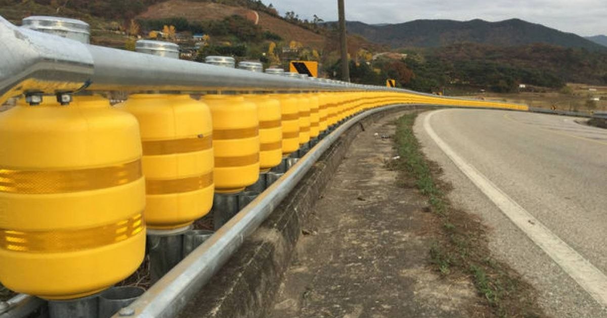 Roller separators on the most dangerous roads.  Where modern systems are installed
