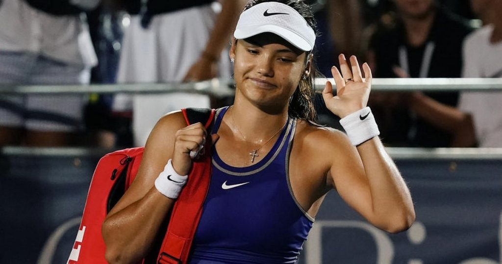 Surprise at the Miami Open.  Emma Răducanu withdrew from the tournament a few hours before the start of the game