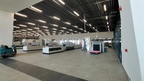 Preparations at the Schengen terminal of Timișoara Airport PHOTO Ștefan Both