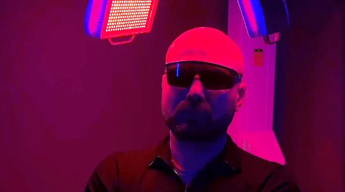 Adrian Mutu, during the proceedings. Instagram photo