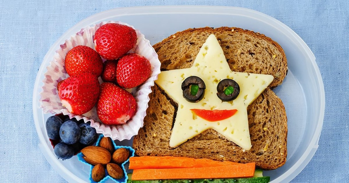 What should the child's package contain at kindergarten or school.  The food that softens the body