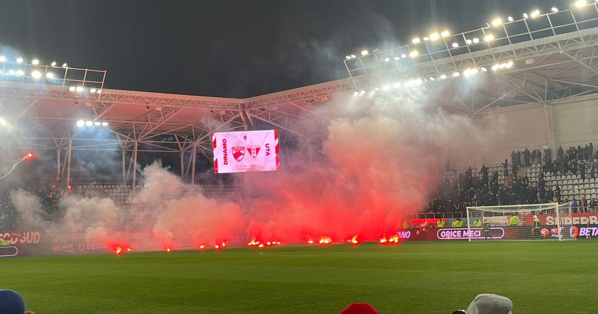 What the Arc de Triomphe stadium looks like after it was destroyed by hooligans: the pitch is affected in proportion to 30%