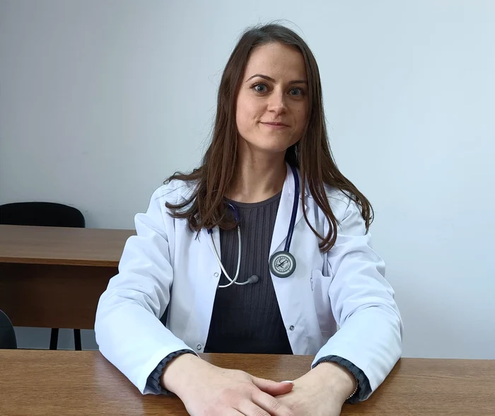 Bianca Făsui, specialist diabetes mellitus nutrition PHOTO Hospital Gorj