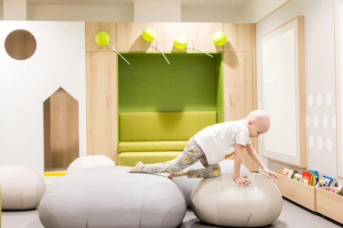 Little patients in the playroom.  Photo source: 