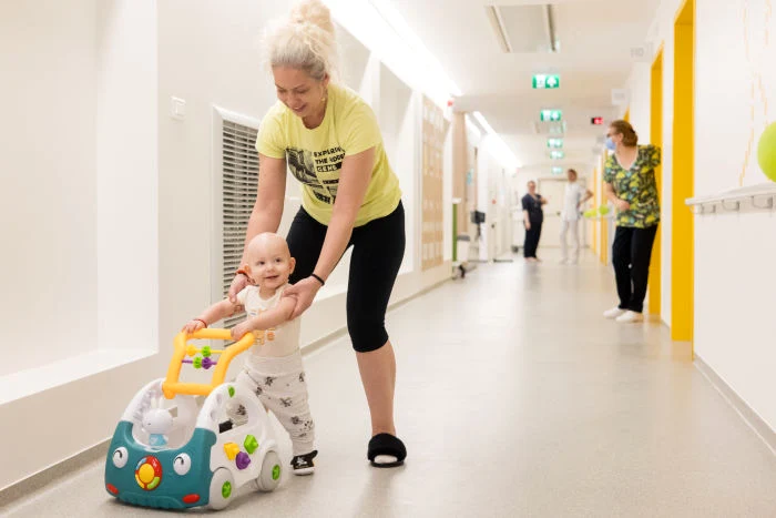 The lobby of the new hospital for children with cancer.  Photo source: 