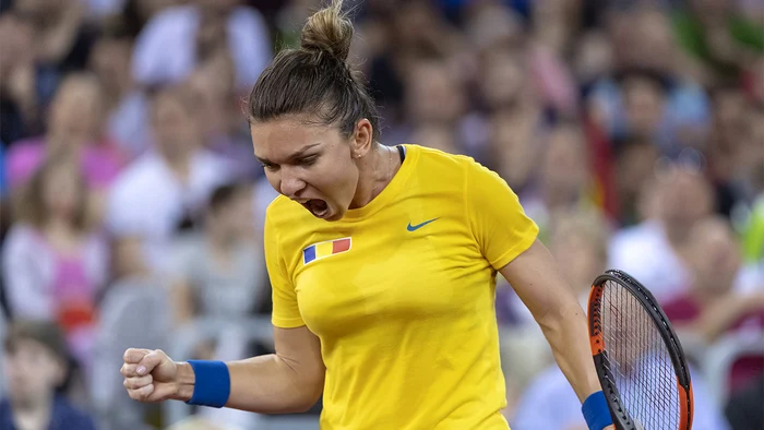 Simona Halep last played for Romania in 2019. PHOTO: Arhiva Adevărul