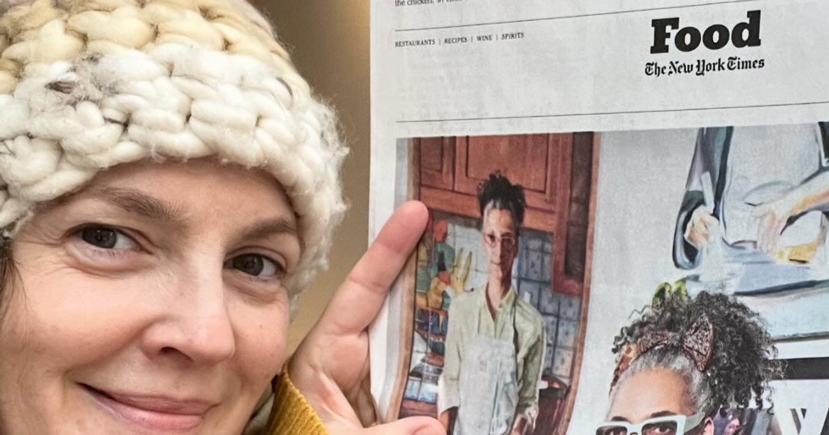 Drew Barrymore stunned fans with her 'normal' kitchen and 'humble' stove PHOTO