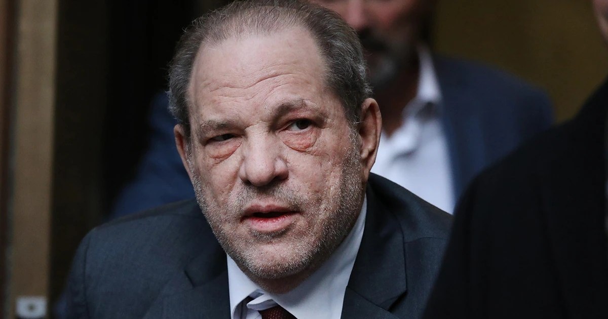 Former film producer Harvey Weinstein, hospitalized in New York after his rape conviction was overturned