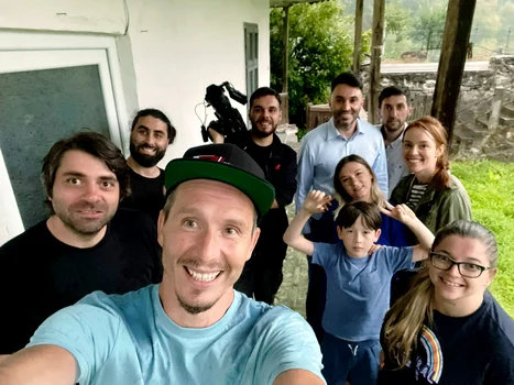 Images from the filming in Voineasa Vâlcea for the film Fântâna Photo Discover Voineasa Facebook