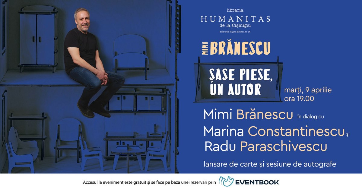 Humanitas release: Mimi Brănescu, screenwriter of the "Las Fierbinți" series, about the latest volume