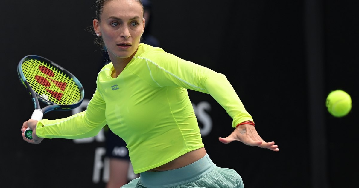 Romania lost in the first singles match against Ukraine of the Billie Jean King Cup qualifiers.