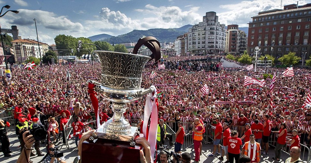 Spain offers the images of the day: a million people celebrated in Bilbao the success of Athletic in the cup VIDEO