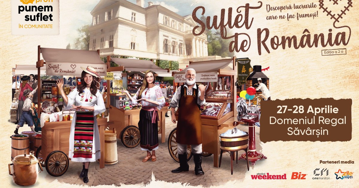 The Soul of Romania Festival brings together everything that is good for us, at the Royal Domain in Săvârșin