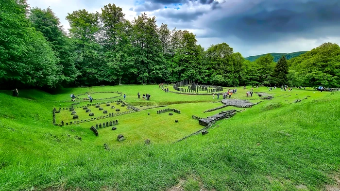 Sarmizegetusa Regia.  Photo: Discover Hunedoara