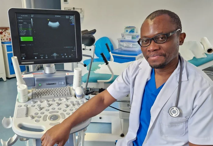 Doctor from Cameroon, at Tg. Peony PHOTO: C. Mazilu