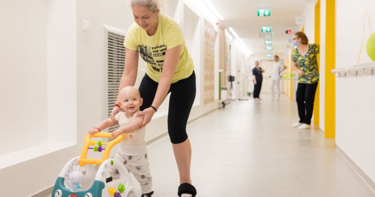 When a child's life is in a stamp.  Despite the obstacles put by Minister Rafila, the hospital built with donations opened its doors