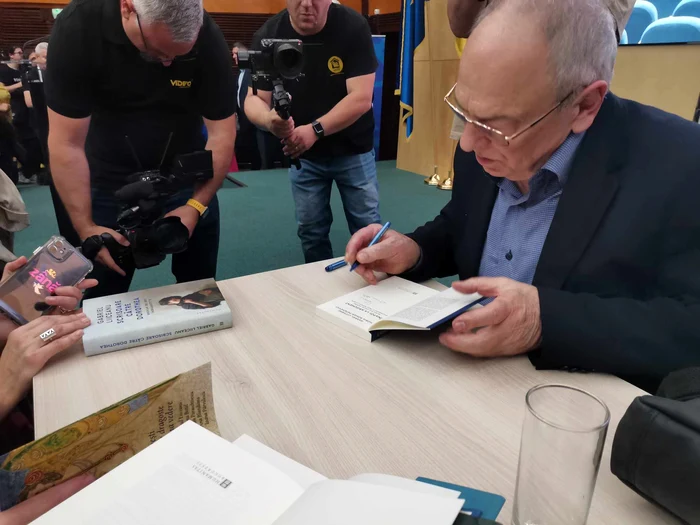 Gabriel Liiceanu at UVT PHOTO Stefan Both