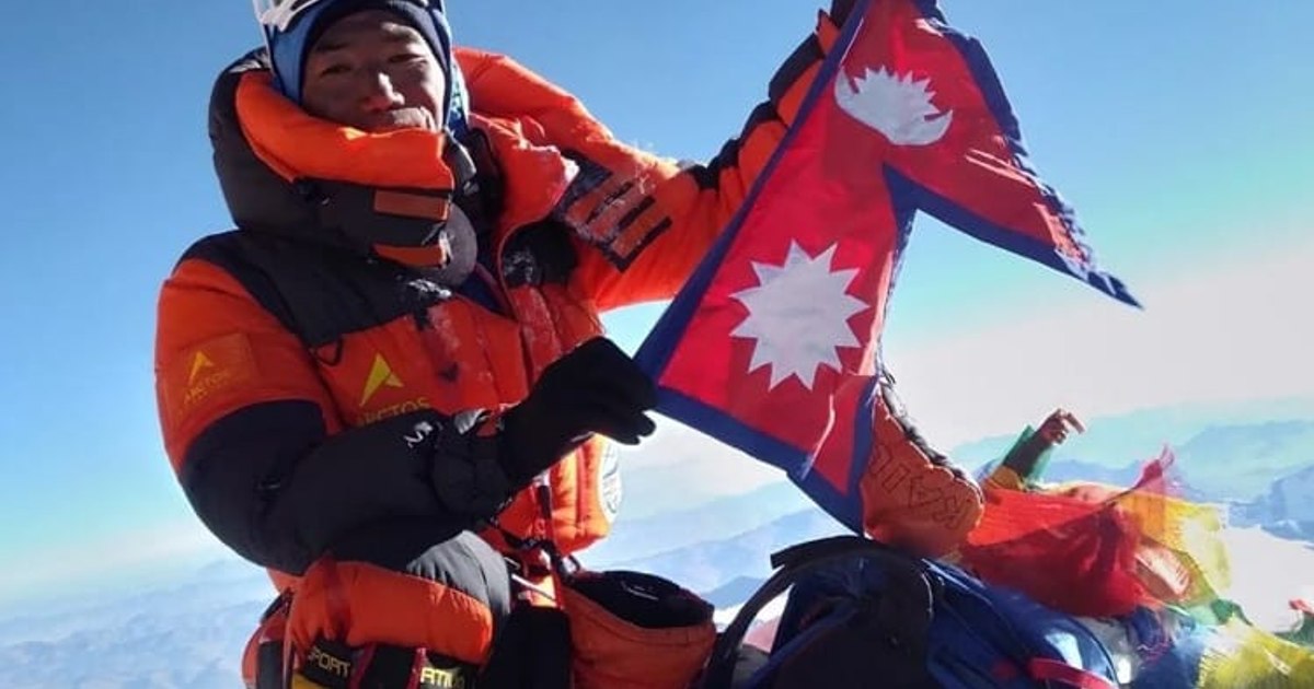 30 ascents on Everest: the new world record achieved by the Nepalese climber Kami Rita Sherpa VIDEO