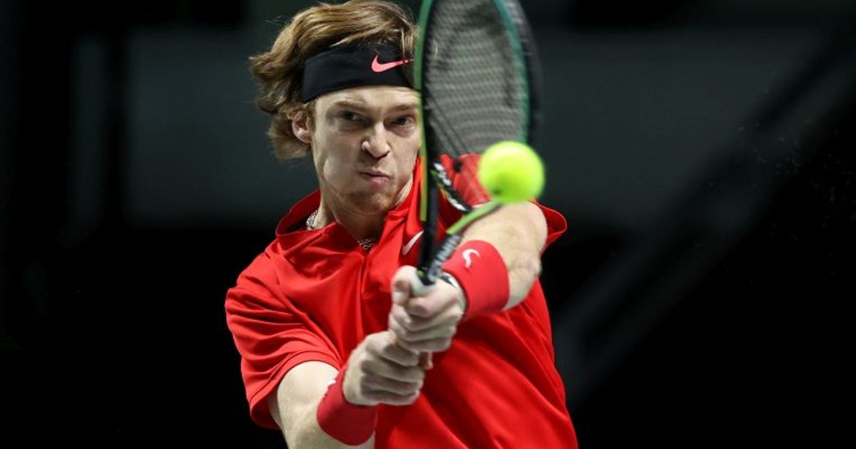 Andrei Rublev, the first finalist of the ATP tournament in Madrid