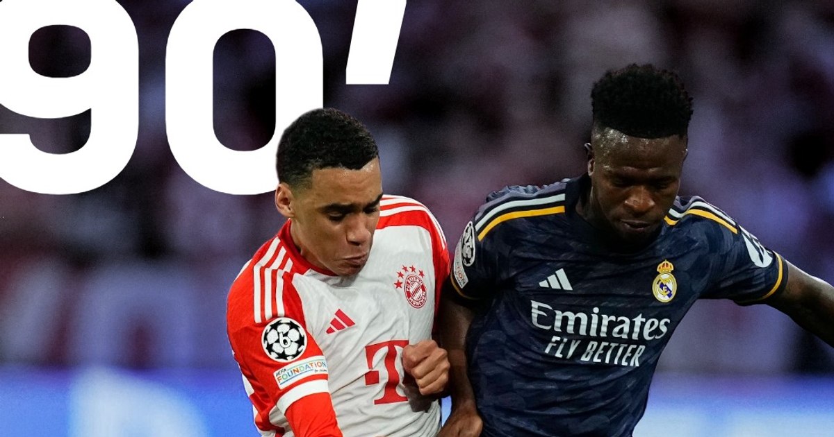 Bayern Munich drew 2-2 with Real Madrid in the semi-finals of the Champions League