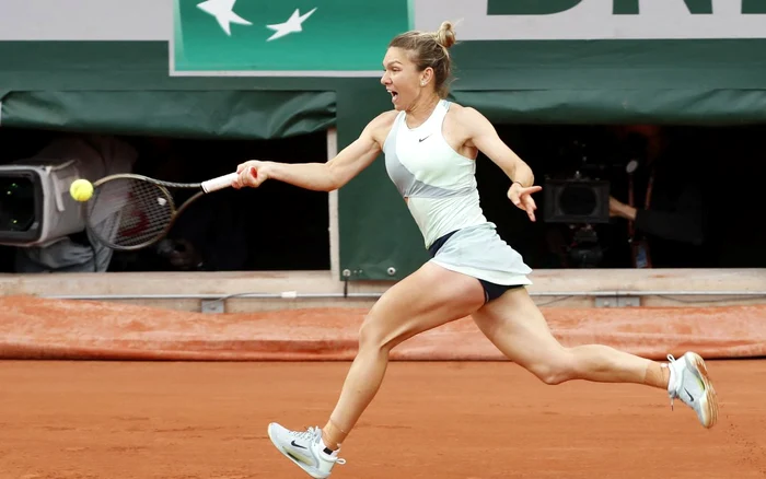 Simona Halep at Ronald Garros, 2022. PHOTO Archive