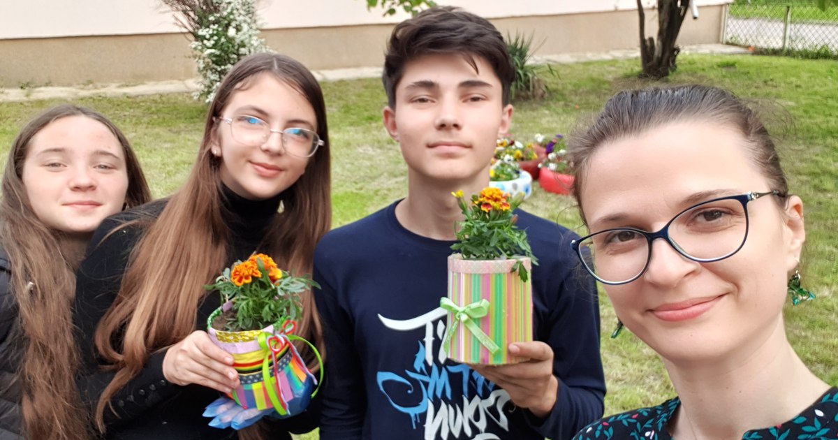 English taught through empathy and role-playing, in a village.  "Ma'am, if it wasn't for you, I would have dropped out of school"