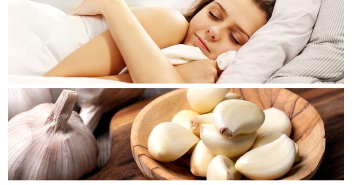 Health benefits of consuming garlic before sleeping at night.  How long before it should be eaten