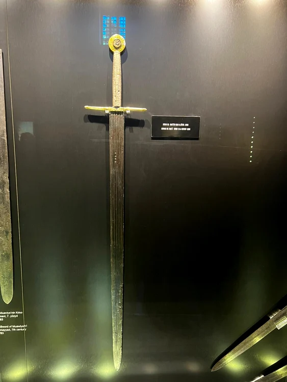 Stephen the Great's sword PHOTO Mariana Iancu