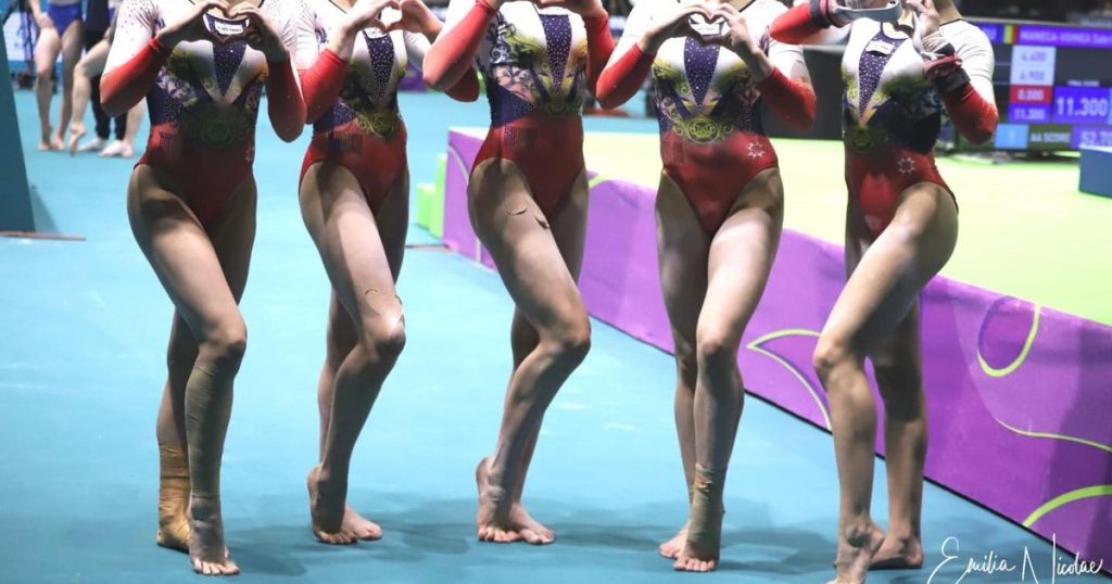 Romania qualified in 4th place at the European Women's Artistic Gymnastics Championships;  Sabrina Maneca Voinea, 4th place in individual compound