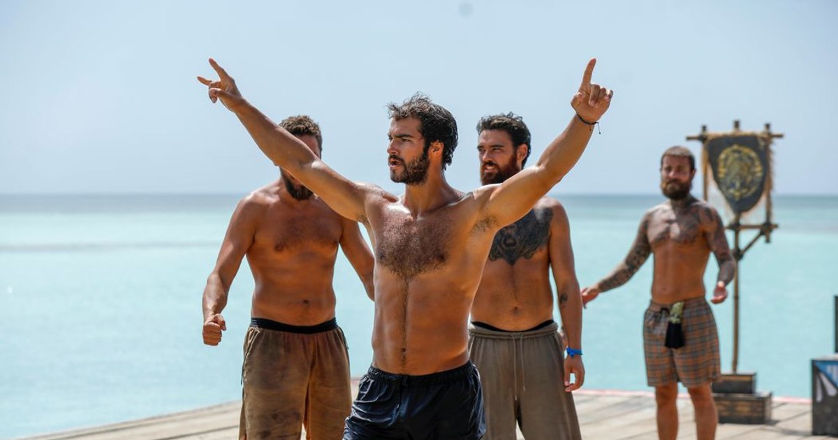 Survivor All Stars, May 22.  Surprise winner of the Immunity Belt: "We fight some more like barbarians"