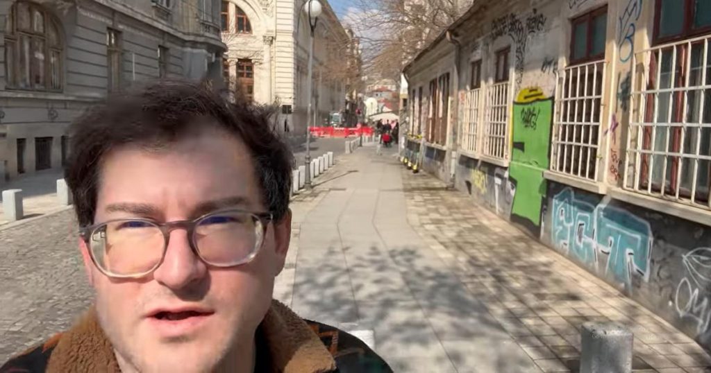 The amazement of a German who visited Bucharest: "I can't believe how underestimated it is!".  What he says about the little ones from Obor VIDEO