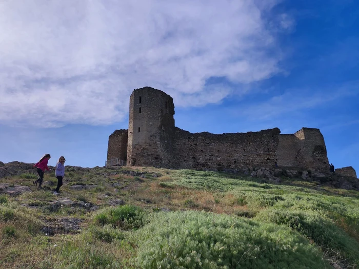 Enisala Citadel, medieval fortress PHOTO: C .  Mazilu