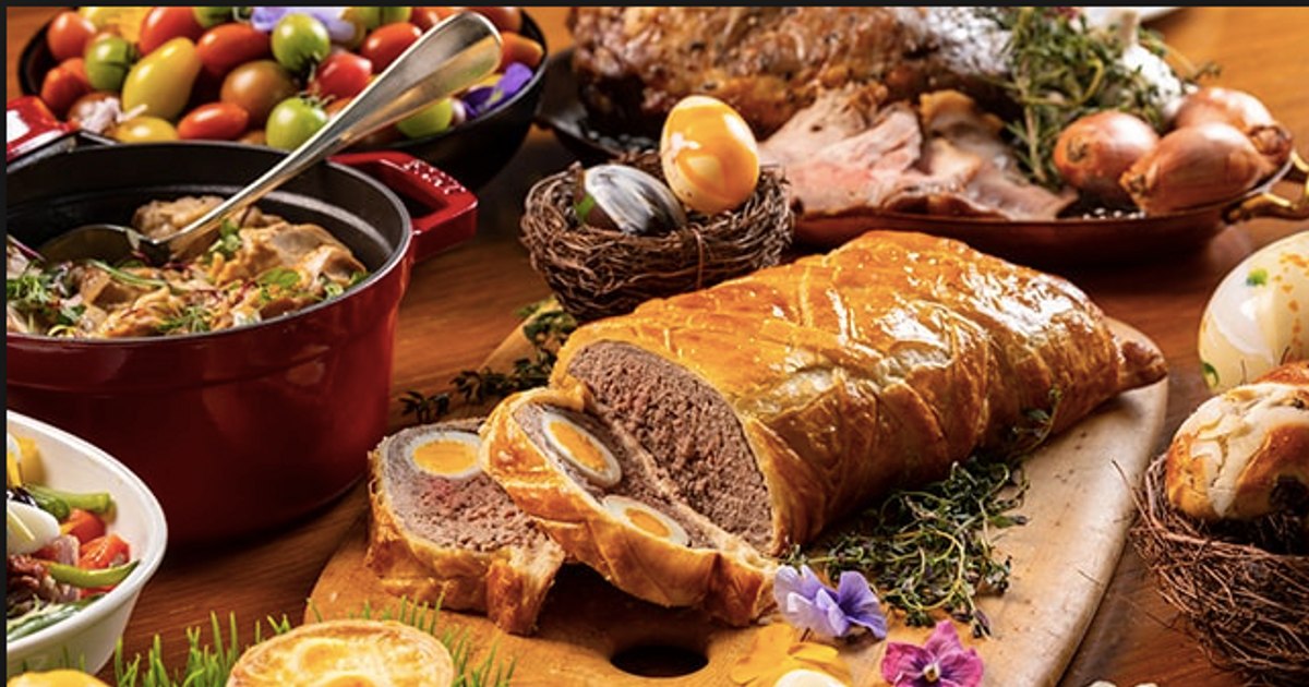 The "great release" of eggs, meat, cakes, pasture and meat.  Doctor: "We don't have to eat everything in one day!"