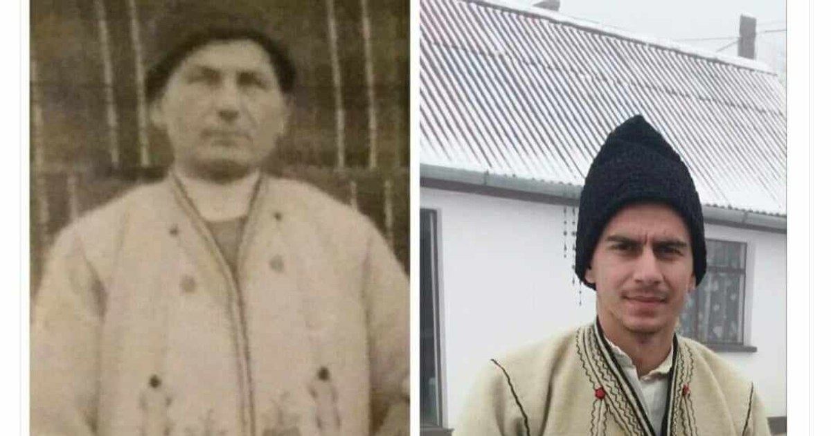 The important inheritance that a young Romanian has from his great-grandfather and shows it to the whole world PHOTO
